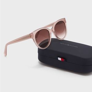 Tommy Hilfiger Beige TH1885/S Round Women’s Sunglasses